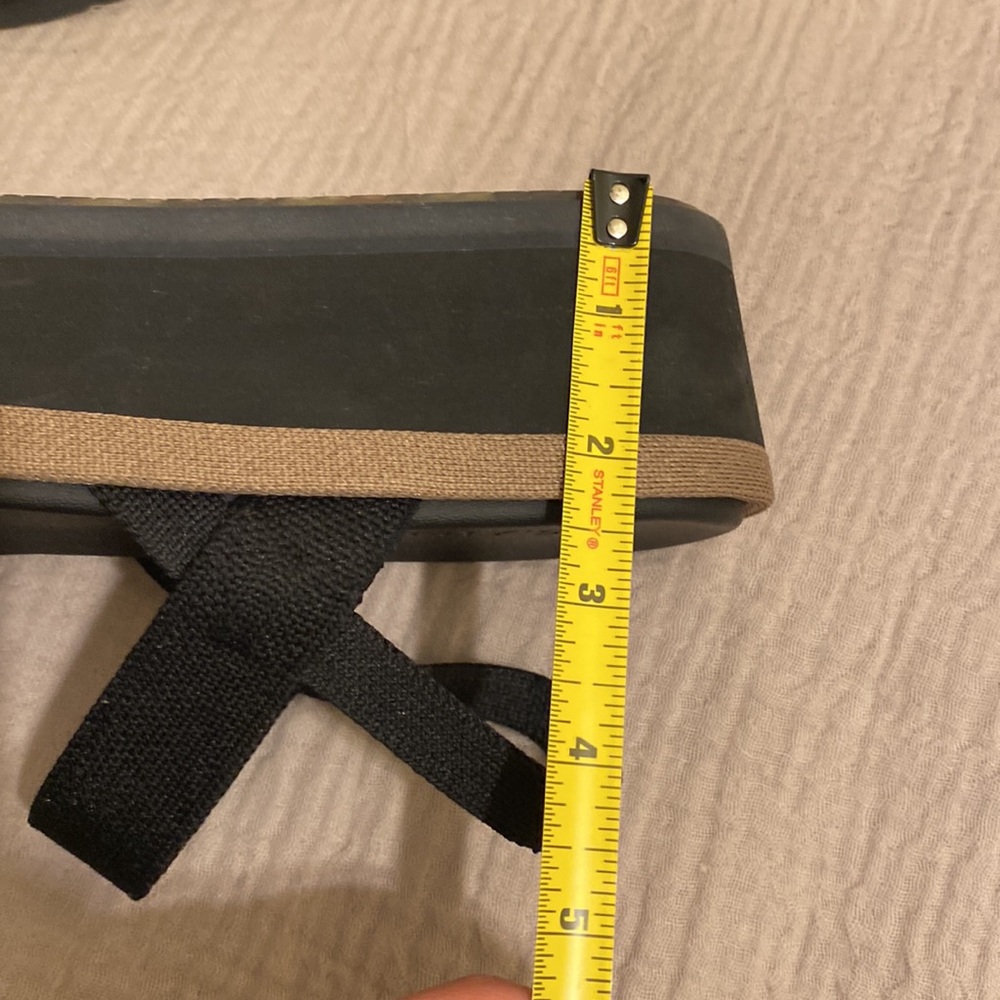 ROTHY’S Comfort Stretch Black & Tan Women's Slingback Sandals. Size 7 - Picture 6 of 7